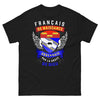 T-shirt Ardennes noir - Ardennais de naissance, par la grâce de Dieu