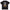 T-shirt Polonais noir - 3 côtés: silencieux, drôle, à éviter