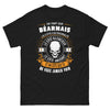 T-shirt Béarnais noir - silencieux, amusant et mystérieux