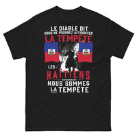 Thumbnail for T-shirt Haïti noir - Nous sommes la tempête