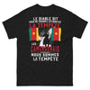 T-shirt Cameroun noir - La Tempête Camerounaise, défiez les éléments