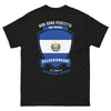 T-Shirt salvadoregno blu navy - Non sono perfetto, ma sono salvadoregno
