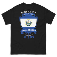 Thumbnail for T-shirt Salvadorien noir - No soy perfecto pero soy salvadoreño