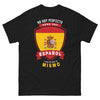 T-shirt Espagnol noir - No soy perfecto, pero soy español