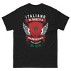 T-shirt Italien Marocain noir - italiano di nascita, marocchino per grazia di Dio