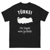 T-shirt Turquie noir - Hier beginnt meine Geschichte