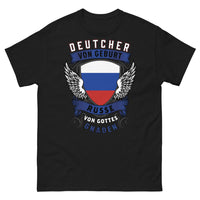 Thumbnail for T-shirt Allemand-Russe noir - Deutscher von Geburt, Russe von Gottes Gnaden