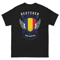 Thumbnail for T-shirt germano-roumain noir - Deutscher von Geburt, Rumänen von Gottes Gnaden