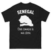T-shirt Sénégal marine - La Mia Storia Comincia Qui