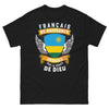 T-shirt Français/Rwandais noir - Français de naissance, Rwandais par la grâce