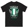 T-shirt Franco-Nigérians noir - 'Français de naissance, Nigérian par la grâce de Dieu'