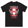 T-shirt Français de naissance noir - Français de naissance, Canadien par la grâce