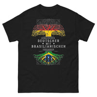 Thumbnail for T-shirt Allemagne-Brésil noir - Deutsche mit brasilianischen Wurzeln