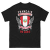 T-shirt Français-Péruvien noir - Français de naissance, Péruvien par la grâce