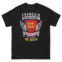 Thumbnail for T-shirt Normand noir - Français de naissance