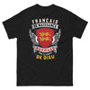T-shirt Normand noir - Français de naissance, Normand par la grâce de Dieu