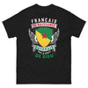 T-shirt Guyanais noir - Français de naissance