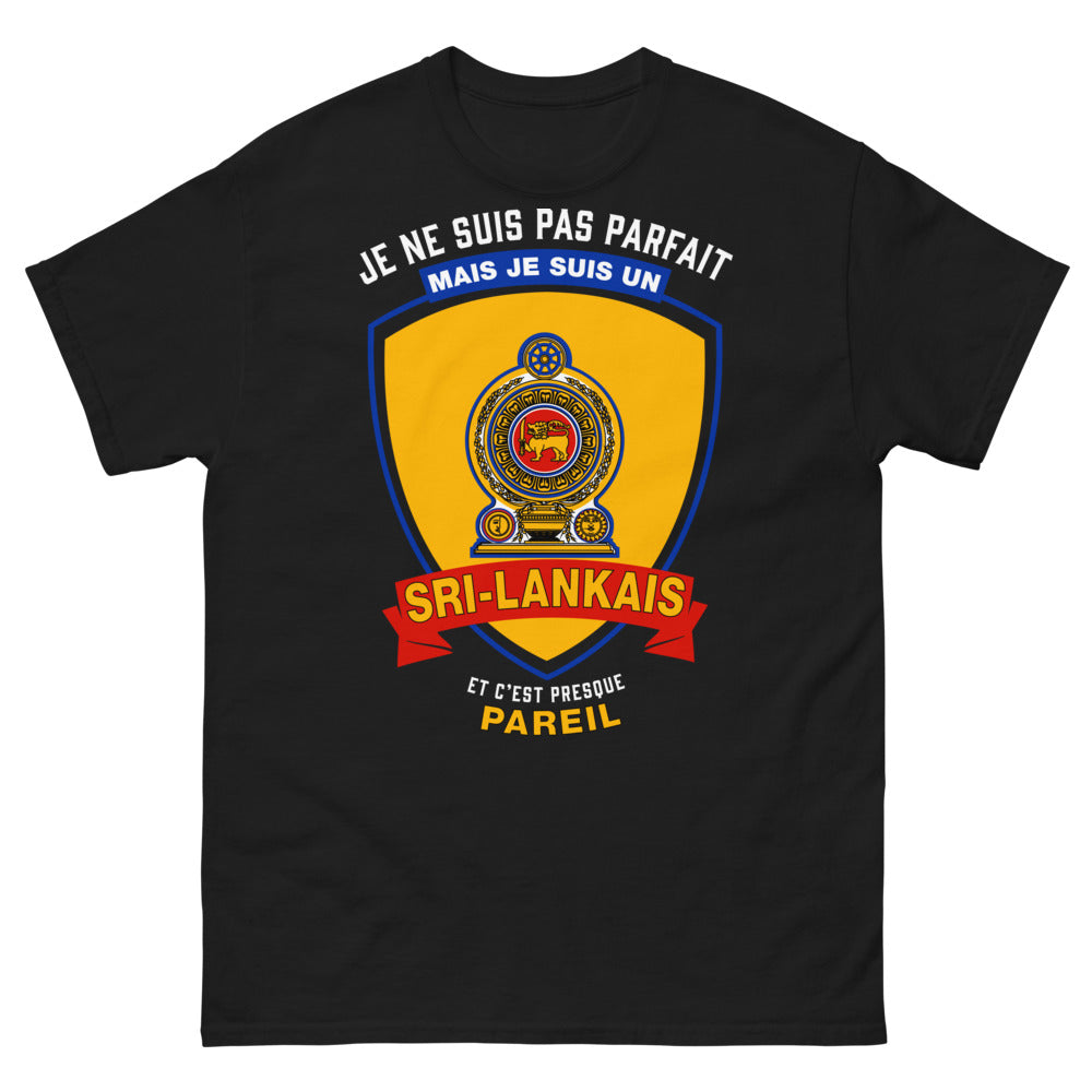 T-shirt Sri Lankais noir - Presque parfait