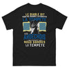 T-shirt Ardéchois noir - Nous sommes la tempête