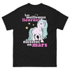 T-shirt Licorne Mars noir - Les Meilleures Licornes Naissent en Mars