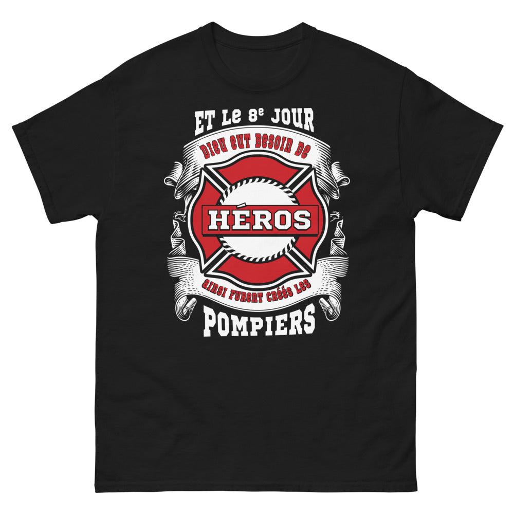 T-shirt Toulonnais noir - Et le huitième jour Dieu créa l'apéro