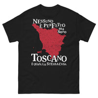 Thumbnail for T-shirt Toscano noir - Nessuno è perfetto ma sono Toscano