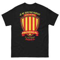 Thumbnail for T-shirt Provençal noir - Je ne suis pas parfait mais presque