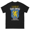 T-shirt Franc-Comtois noir - Héros des Parisiens