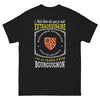 T-shirt Bourguignon noir - 'Mais bien sûr que je suis extraordinaire bourguignon'