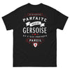 T-shirt Gersoise noir - Je ne suis pas parfaite mais je suis Gersoise