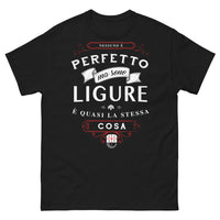 Thumbnail for T-shirt Ligurie noir - Nessuno è Perfetto ma Sono Ligure