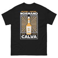 Thumbnail for T-shirt Normandie noir - Rejoins l'Empire Normand, on a du Calva