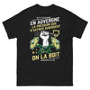 T-shirt Auvergne noir - La pression que d'autres subissent, on la boit