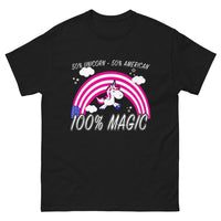 Thumbnail for T-shirt American Magic noir - Unicorn American Magic