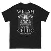 T-shirt Pays de Galles noir - Welsh Grown with Celtic Roots