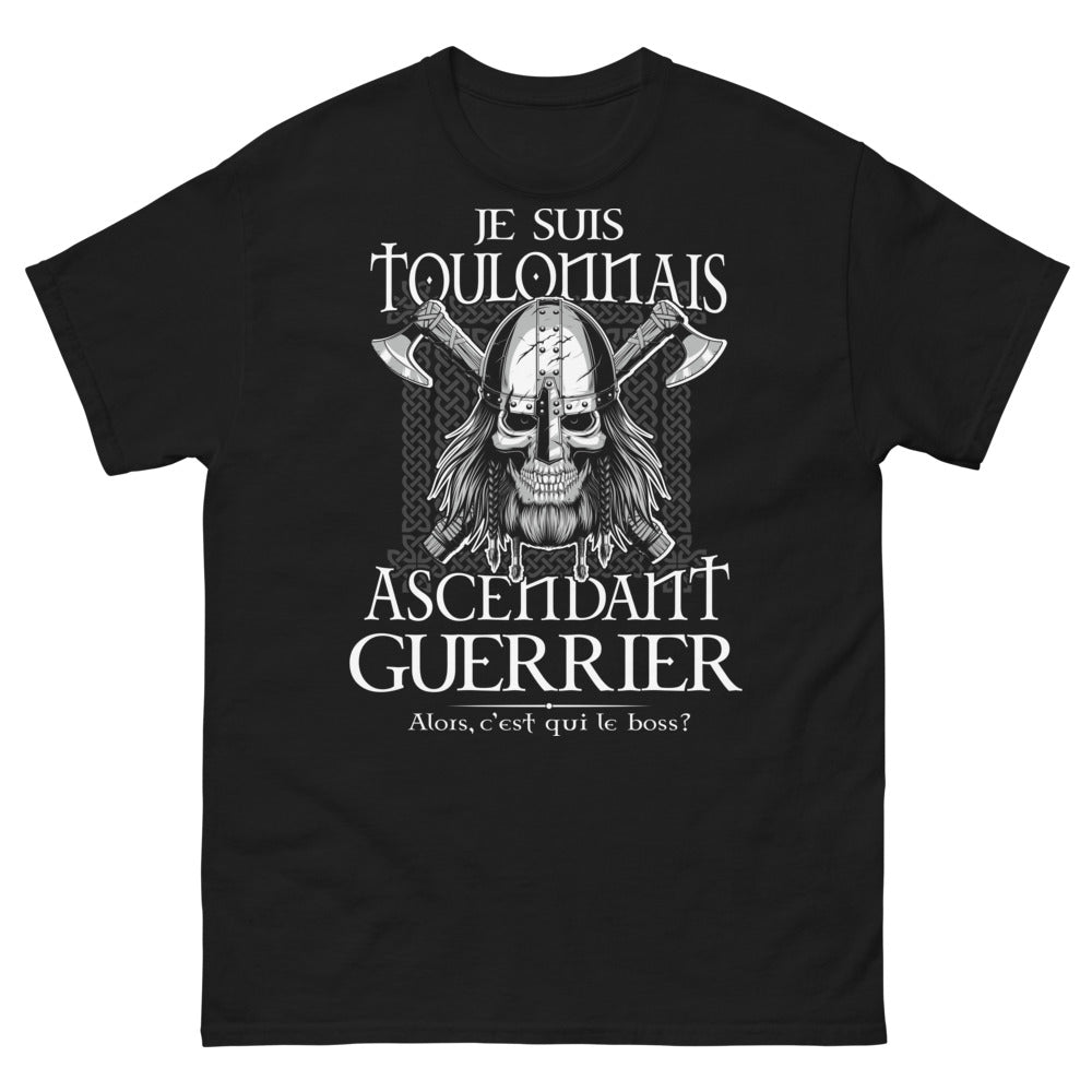 T-shirt Toulonnais noir - Ascendant Guerrier: Qui est le Boss ?