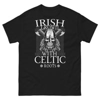 Thumbnail for T-shirt Irlande noir - Irish Grown, racines celtiques