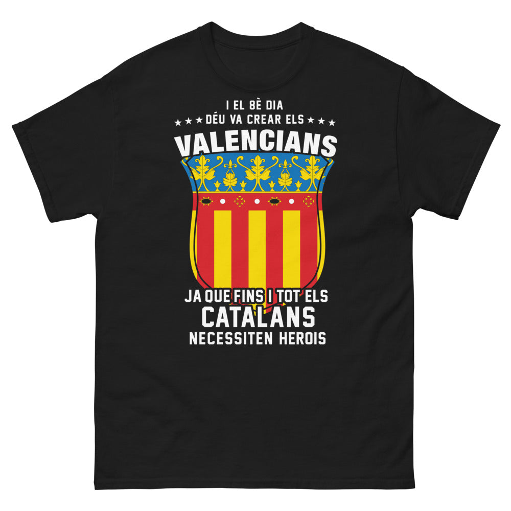 T-shirt Los Valencianos noir - Héroes creando historia