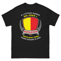 Thumbnail for T-Shirt Napoletani Nero - Eroi anche per i Romani