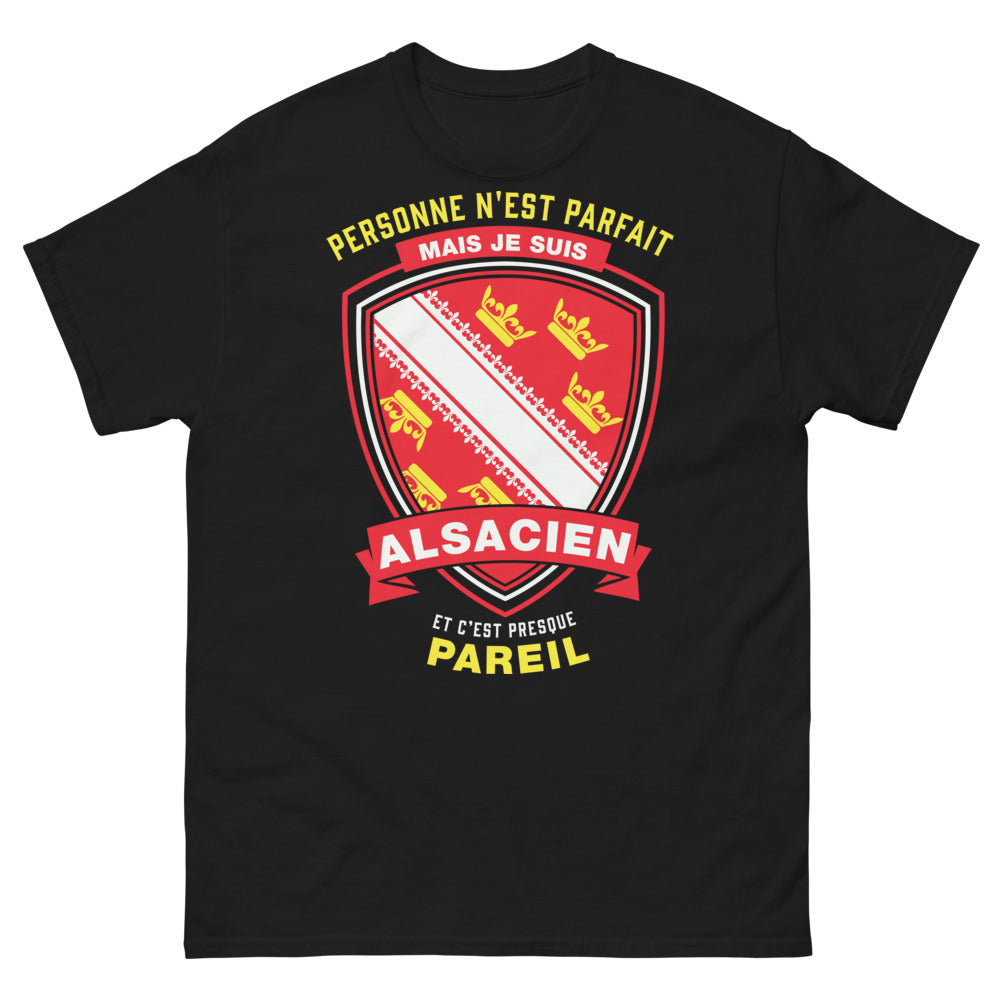 T-shirt Alsacien noir - Presque parfait