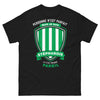 T-shirt Stéphanois noir - Personne n'est parfait, mais je suis stéphanois