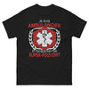 T-shirt Ambulancier noir - Je suis ambulancier, quel est ton super pouvoir ?