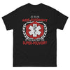 T-shirt Aide-soignant noir - Quel est ton super pouvoir ?