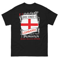 Thumbnail for T-Shirt Lombardia Nero - Eroi dei Piemontesi