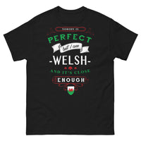 Thumbnail for T-shirt Pays de Galles noir - Close Enough humour malin