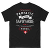 T-shirt Savoyarde noir - Je ne suis pas parfaite mais je suis Savoyarde