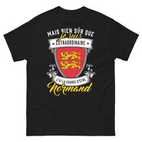 Thumbnail for T-shirt Normand noir - L'extraordinaire chance d'être Normand