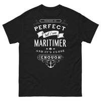 Thumbnail for T-shirt Maritimer noir - 'Nobody is perfect but I'm a Maritimer'