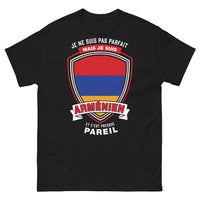 Thumbnail for T-shirt Arménien noir - Je ne suis pas parfait mais je suis Arménien