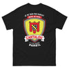 T-shirt Cantal noir - Je ne suis pas parfait mais je suis Cantalou